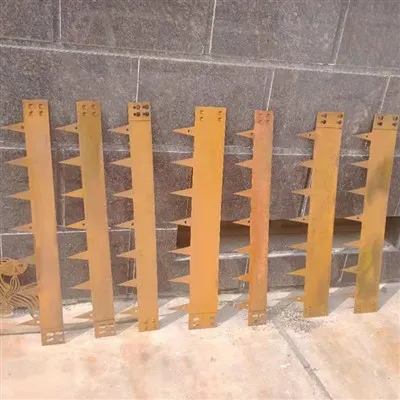 Custom Lawnt Metal Corten Gardd Dur Ymyl