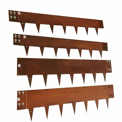 Cynhyrchion Gardd Corten Steel Edge